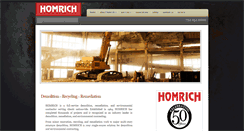 Desktop Screenshot of homrichinc.com